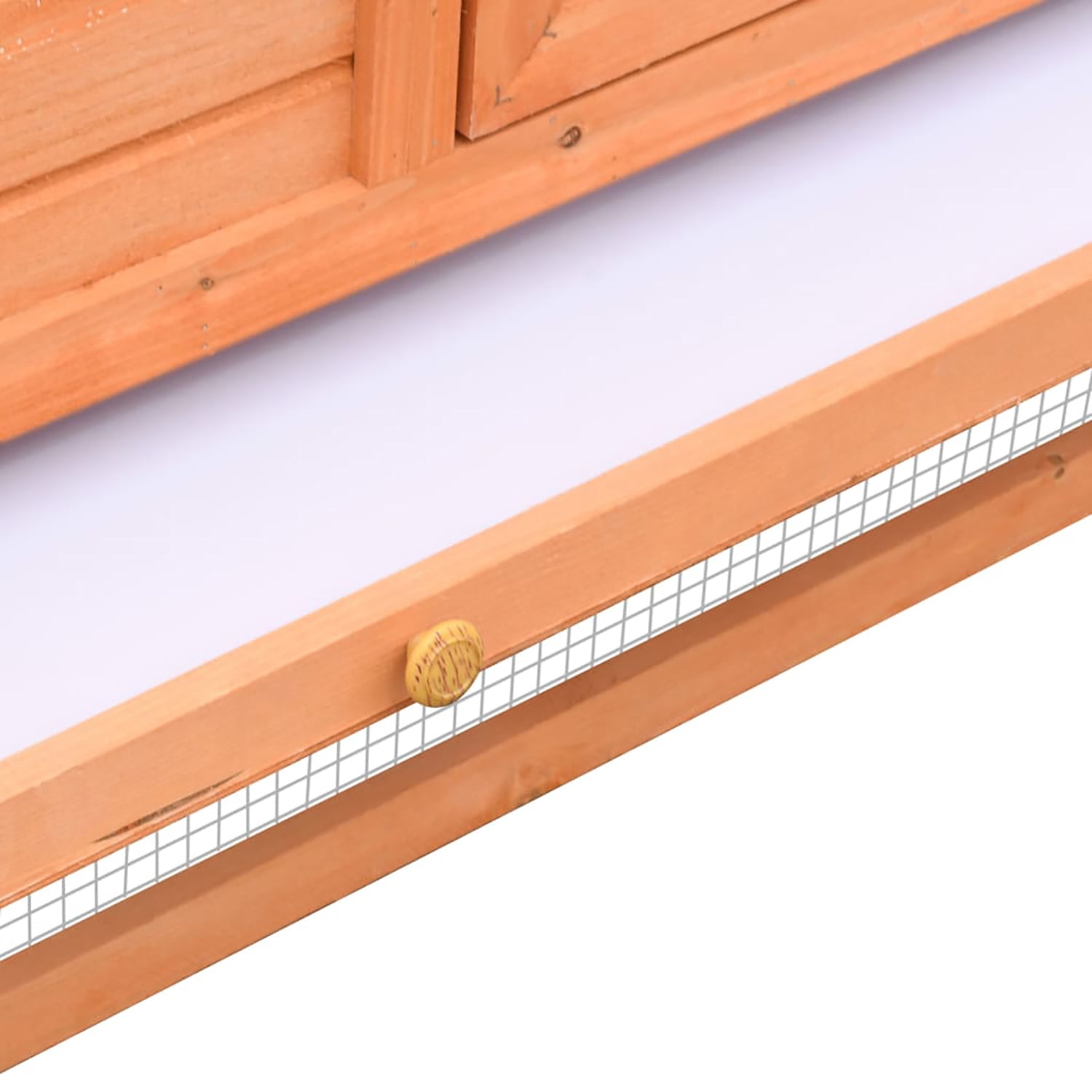 Pefilos 122" Multi-Level Wooden Rabbit Hutch with Run Outdoor and Indoor Bunny Condo, Large Rabbit House with Green Roof and Easy-Clean Tray, Orange Pefilos 122" Multi-Level Wooden Rabbit Hutch with Run Outdoor and Indoor Bunny Condo, Large Rabbit House with Green Roof and Easy-Clean Tray, Orange