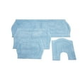 thumbnail image 2 of Home Weavers  Waterford 4-Piece Bath Rug Set Off-White, 2 of 5