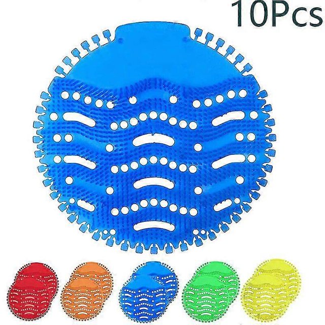 Urinal Screen, Urinal Deodorizer with Fragrance, Five Smells, Urinal Screen Urinal Disinfectant for Hotels, Restaurants, Schools 165X165X8mm 10Pcs