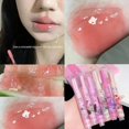 thumbnail image 4 of Jelly Love-pintalabios rosa, brillo de agua, esmalte de labios transparente, resistente al agua, taza antiadherente, hidratante, carnoso, líneas de labios que se desvanecen, maquillaje, 4 of 5