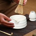 thumbnail image 5 of WIFKLSIIPG Matcha Whisk Set of 5 for Matcha Tea Matcha Powder Kit (Bowl with Spout+ Whisk and Holder+Strainer+) for Matcha Making Tools with Small Sieve Mixer, 5 of 5