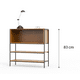 thumbnail image 3 of Estante Organizador Lectus Muebles Librero 4 Repisas, 3 of 8