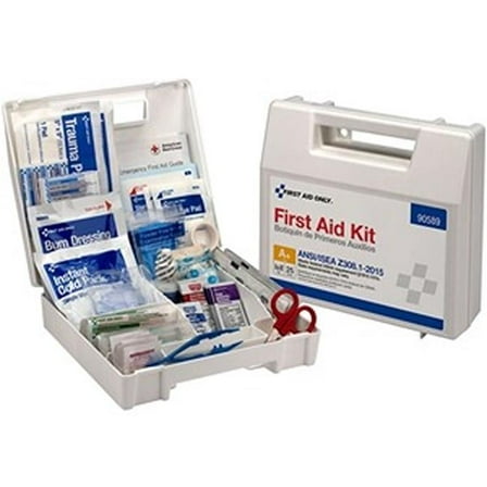 25-Person Bulk Plastic First Aid Kit - 141 Piece