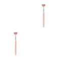 thumbnail image 1 of Vogacara Cepillo de portátil de 3 lados para adultos, cepillo de para en viajes de Hotel, herramienta de limpieza de cepillo de Rosado 2piezas Vogacara CBP444156, 1 of 5