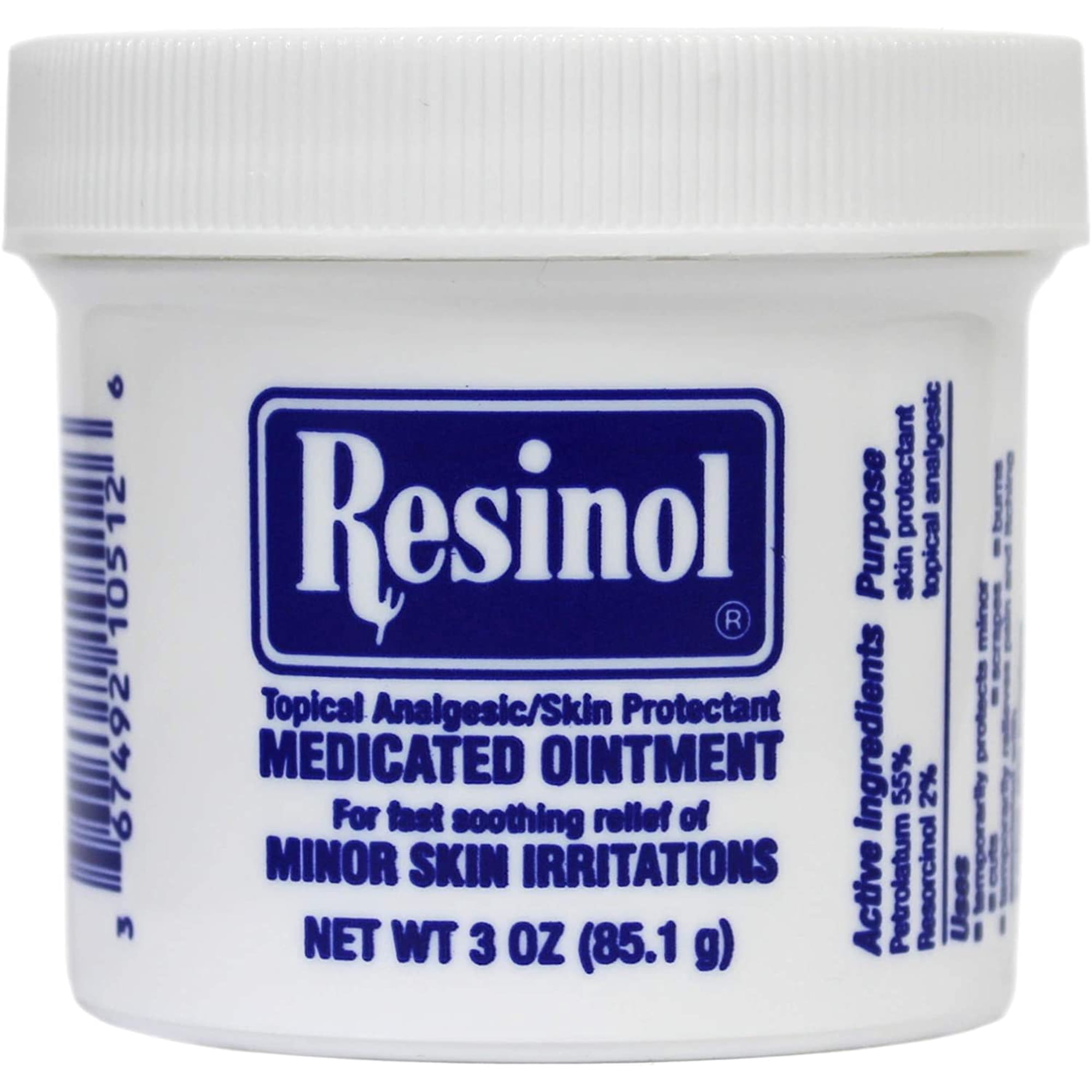 RESINOL Ointment JAR Size: 3.3 OZ