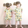 thumbnail image 2 of Baby Girl Solid and Print Bubble Princess Romper, 2 of 9