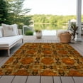 thumbnail image 6 of Addison Rugs Chantille Indoor/Outdoor Transitional Panel Paprika Washable Rectangle Rug, 9' x 12', 6 of 6