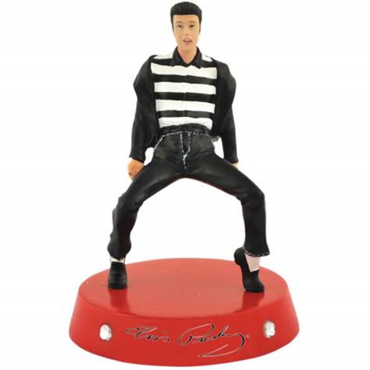 3 25 Inch Elvis Presley Jailhouse Rock On Red Stand Figurine Walmart Com Walmart Com