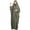 Army Green, variant on GENEMA Women Muslim One-Piece Prayer Dress Full Cover Hooded Islamic Eid Jilbab Overhead Abaya Kaftan with Hijab Dubai Gown