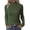 Army Green, variant on Zeagoo Women' Turtleneck Sweaters Fall Fitted Long Sleeve Pullover Sweater Ribbed Knit Basic Tops
