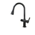 thumbnail image 1 of Black Kitchen Faucet Gourmet Faucet, Kitchen Pull Out Kitchen Sink Faucet, Digital Display Function Rotatable Kitchen Taps ,Versatile Features, 1 of 7