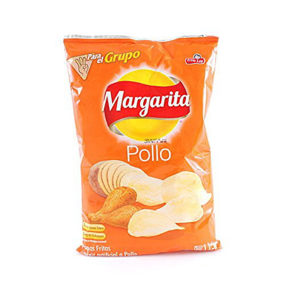 Papa Margarita Pollo - 12 Pack - 300g (10.58 oz) - Chicken-Flavored Potato Chips