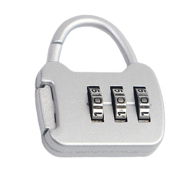 Bgsha Color Password Padlock Cabinet Trolley Case Password Lock Backpack Fastener Lock