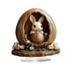 thumbnail image 4 of Adorno navideño de de Pascua, estatua de conejo, figura decorativa para el hogar, panel acrílico decorativo, centro de mesa de escritorio, 4 of 8