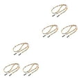 thumbnail image 4 of Transemion Multicolor Glasses Shell Bead Long Eyeglass Chain Non- for slip Reading Glasses Chains Eyeglasses Cord Decorative Rope for 2Set, 4 of 6