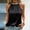 Black, variant on Qulqfy Womens Tank Tops Cotton Sleeveless Casual Black Scoop Neck Flowy Tunic Stretch Summer Tops L