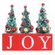 thumbnail image 1 of Mini árbol de Navidad, adorno para árbol de Navidad, lindo árbol de Navidad de escritorio, decoración de escritorio de Navidad, estética elegante, 1 of 8
