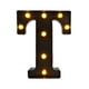 thumbnail image 3 of Lámpara de letras de marquesina LED, lámpara de letras de marquesina iluminada, letrero del alfabeto iluminado para dormitorio , T 6.89x8.58x1.57inch Tamaño: 689 x 858 x 157 pulgadas, 3 of 9