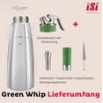 thumbnail image 2 of iSi North America Eco Series Whip - 1 Quart Stainless Steel Cream Whipper, Professional-Grade, Climate Neutral, Durable & Easy to Clean, For Fresh Whipped Cream, Dessert & Coffee Topping, 2 of 7