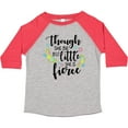 thumbnail image 3 of Inktastic Though She Be but Little She is Fierce Shakespeare Girls Toddler T-Shirt, 3 of 5