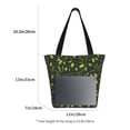 thumbnail image 4 of Kdxio Green Branch Olive Women Reusable Grocery Bags Foldable Ripstop,Reusable Shopping Bags for Shopping,Gym,Gift, 4 of 7