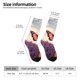 thumbnail image 2 of Fotbe Butterfly Over Lavender Calcetas Largas con Estampado para Hombre y Mujer – Calcetas de Compresión Transpirables y Elásticas, Viajar y Uso Diario Talla 5-11, 2 of 6