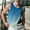 Light Blue, variant on DJDLJWCJ Mens Workout Tank Tops Crewneck Gradient Slim Shirt Multicolor Summer Sports Sleeveless Tops Button Light Blue S