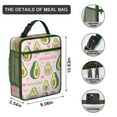 thumbnail image 2 of Premium Insulated Avocado Lunch Box for Men & - Reusable Lunch Bag with,Hour Temperature Retention, Compact & Lightweight Design for Office, Work, Picnic, Travel - Durable Lunch Tote for Adults., 2 of 5