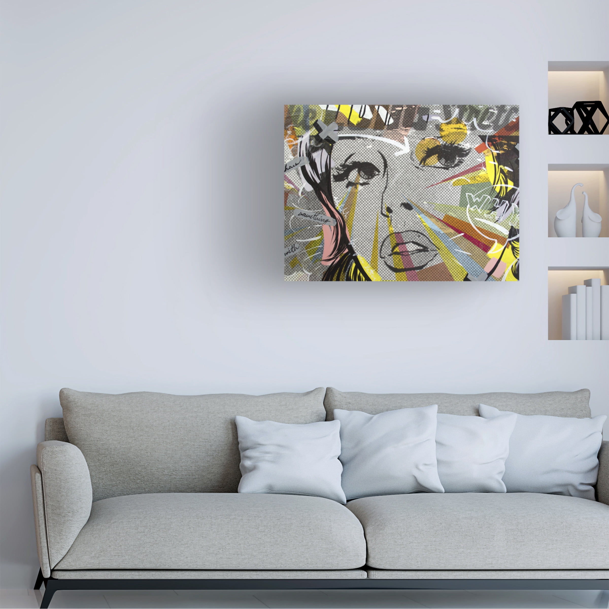 Dan Monteavaro 'The Long Stretch' Canvas Art