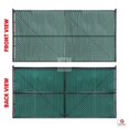 ChainLink Fence Blade Slats with Bottom Lock 6ft, Green