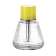 thumbnail image 2 of Eliminador de esmalte de uñas transparente, botella recargable, prevención de desbordamiento, empuje hacia abajo Bomba de absorción de aluminio Zulema Botella de prensa de esmalte de uñas, 2 of 6