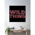 thumbnail image 2 of Wild Pink Poster Wall Art, Modern Wall Decor For Living Room Bedroom, 24x24 UNFRAMED, 2 of 3