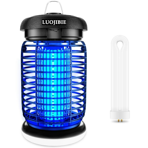 LUOJIBIE Bug Zapper + Replacement Bulb 1pcs