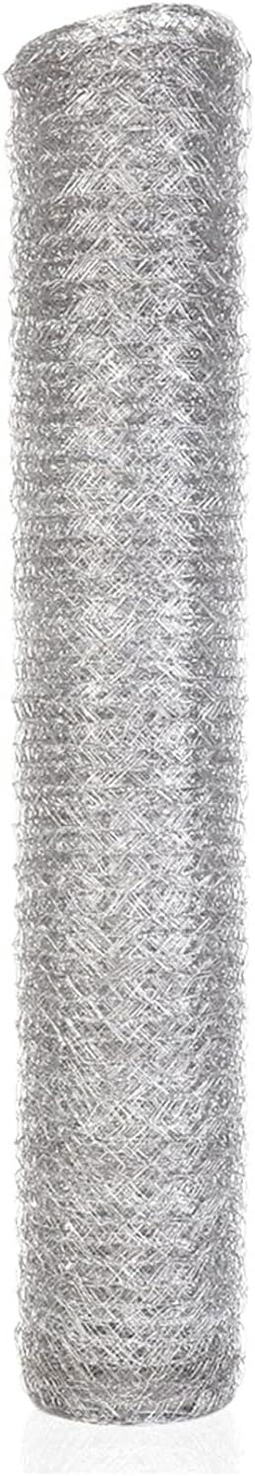 PET-U Galvanized Hexagonal Wire Poultry Netting Mesh for Craft Projects and Gardening Metal Mesh Fencing / Chicken Wire