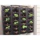 thumbnail image 5 of Ounissouiy Macetas de flores verticales Jardín de pared - Bolsa colgante vertical de tela reutilizable y no tóxica para plantas Jardín y Patio Negro 30*100*7, 5 of 6