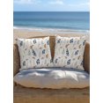 thumbnail image 5 of Outdoor Pillows Waterproof, Spring Floral Bedding Throw Pillows with Insert for Couch Sofa Bed, Berry Farmhouse Flowers Elegant 16x16 Inch Pillowcases Decorative Camping Patio Pillow Set of 1, 5 of 8