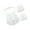 White, variant on lanema Adjustable Tie Victorian Collar Wrist Cuffs For Victorian Age Costumes and Accessory