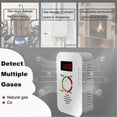 thumbnail image 5 of Natural Gas Detector and Carbon Monoxide CO Detector,Combustible Gas Detector Monitor for Co, Methane in Kitchen-EU Plug g2024131650, 5 of 5