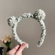 thumbnail image 1 of Diadema de peluche de oso de fresa, linda rana, divertida banda para el cabello, diadema para lavarse la cara, banda para el cabello de otoño e invierno, accesorios para el cabello, 1 of 6