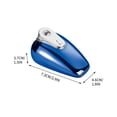 thumbnail image 3 of YIKA Motorcycle Tank Shaped Lighter Labor-saving Rocker Arm Ignition Straight Forward Windproof Lighter Blue, 3 of 6