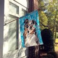 thumbnail image 2 of Carolines Treasures BB9432CHF Australian Shepherd Winter Flag Canvas House, 2 of 4
