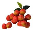thumbnail image 1 of Outdor Litchi Réaliste Fruit Réaliste Ornement de Bureau pour Centre de Table à la Maison, 1 of 6