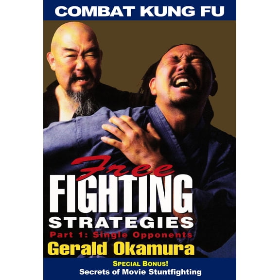 Combat Kung Fu #1 Free Fighting Strategies DVD Okamura