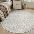 thumbnail image 3 of Area Rug x Rugs for Living Room Bedroom High Low Textu Jacquard Boho Neutral Carpet - Non Slip Machine Washable Rug Dining Nursery Living Room Farmhouse Rug, 3 of 6