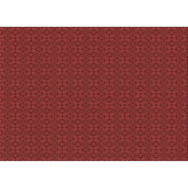 Ahgly Tapis Rectangulaire Lavable en Machine Intérieur Transitionnel Rouge Canneberge, 5 Pieds x 7 Pieds