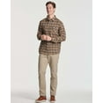 thumbnail image 5 of Real Essentials 3 Pack: Men's Long-Sleeve Flannel Button Down Plaid Casual Shirt (Available in Big & Tall), 5 of 6