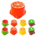 thumbnail image 2 of Coofit Plastic Stool Lightweight Cute Fruit Pattern Mini Stool Step Stool for Kids, 2 of 10