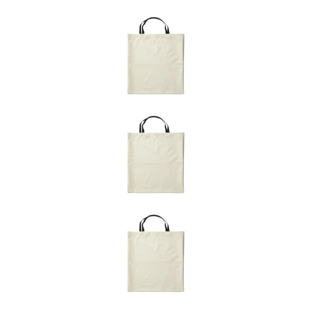 Justharion Chaise Sac de Rangement Pliant Imperméable pour Chaise Chaise de Transport de Plage beige Petit 3Set