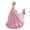 Pink, variant on Virelaxpo Figurine Tissue Box Dispenser, Novelty Home Decor Storage Holder for Standard Tissues, for Bathroom Living Room Decor