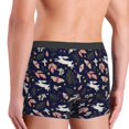 thumbnail image 3 of Uemuo Retro Rabbit Flower Pattern Men's Boxer Briefs,Trunk Anti-Chafing,Comfortable, Durable, and Stylish Underwear-Small, 3 of 9